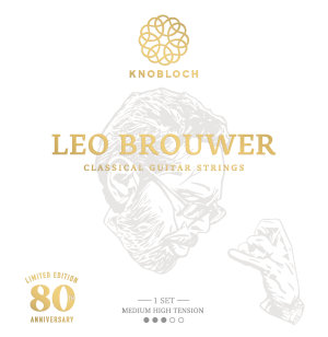 Knobloch Leo Brouwer Medium Hi Tension 400LB Muta Chitarra Classica