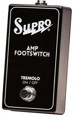 Supro Footswitch ad una funzione per attivazione/disattivazione tremolo