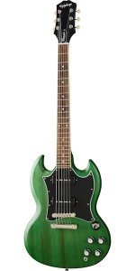EPIPHONE SG CLASSIC WORN P-90 INVERNESS GREEN