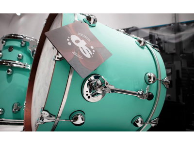 Dsdrum Kit Batteria Rebel Custom Shop All Maple Cadillac Green Lacquered Finish