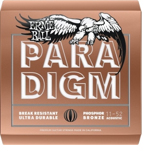 ERNIE BALL 2078 PARAGIGM PHOSPHOR BRONZE LIGHT 11-52