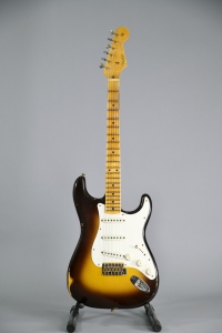 Fender Custom Shop Stratocaster Fat 50 Relic Wide Fade Chocolate 2Color Sunburst