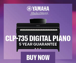 Yamaha Clp735B Pianoforte Digitale