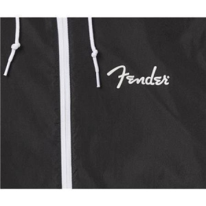 Fender Spaghetti Logo Giacca a Vento Black X-Large