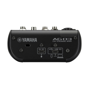 Yamaha Ag03Mk2 A 3-channel live streaming mixer with USB audio interface