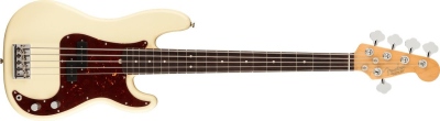 Fender American Professional II Jazz Bass V Olympic White