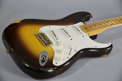 Fender Custom Shop Stratocaster Fat 50 Relic Wide Fade Chocolate 2Color Sunburst