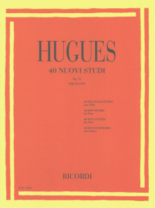 Hugues - 40 Nuovi studi, Op.75 per flauto