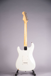 Fender CustomShop 63Stratocaster Jrn Relic MasterBuilt Galuszka AgedOlympicWhite