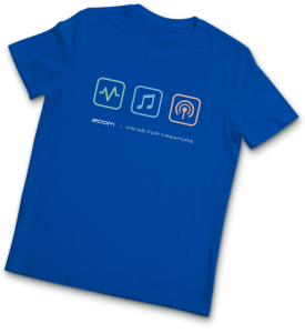 Zoom T-SHIRT BLUE - Size XL
