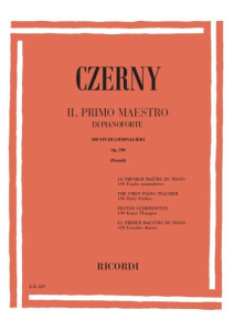 Czerny - Il primo maestro di pianoforte, Op.599