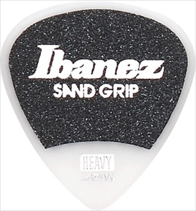 Ibanez Set of 6 Picks Sand Grip White 1 mm 