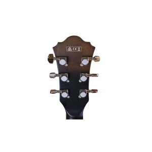 Ibanez Af55-Tkf Chitarra Semiacustica Transparent Black Flat