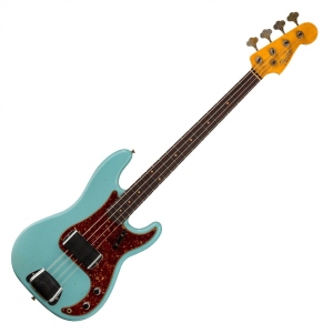 Fender 63 Precision Bass Journeyman Relic Aged Daphne Blue