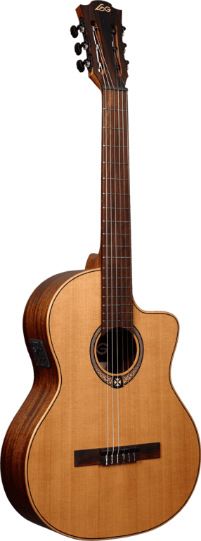 Lag Oc170ace Chitarra Custica Elettrificata Natural