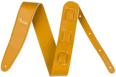 Fender Tracolla Vegan Leather Strap Butterscotch 2.5' Microfiber