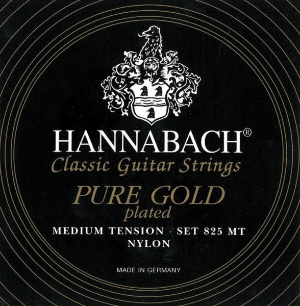 Hannabach 825Mt Pure Gold Medium Per Chitarra Classica