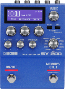 Boss Sy200 Synth Pedal for Guitar