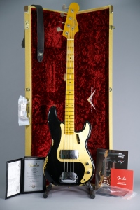 Fender Custom Shop Limited Edition 1958 Precision Bass Relic Aged Black