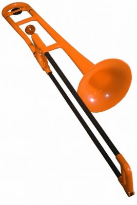 Gewa Pbone Trombone Sib Arancione Con Borsa E Bocchino
