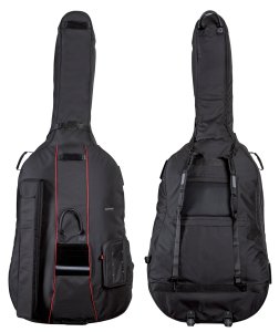 Gewa Gig Bag per Contrabbasso 3/4 Imbottitura 25 mm con 2 Rotelle