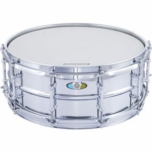 Ludwig Rullante Supralite 5,5X14 in Acciaio Lucidato a Specchio