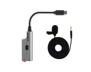 Samson LMU1 Bundle Microfono Lavalier con Adattatore Audio Usb LM8 + UP1