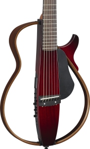 Yamaha Slg200S CrbII Silent Guitar Crimson Red Burst