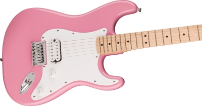 Squier Sonic Stratocaster HT H Flash Pink