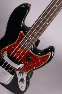 Fender Custom Shop 1962 Jazz Bass Relic Aged Black