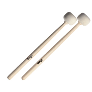 Stagg Timpani mallets with maple handle and 50 mm (1.96") round felt head