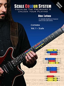 SCALE COLOUR SYSTEM Chitarra, Vol.1 – Scale - Alex Lofoco - Edizione Italiana