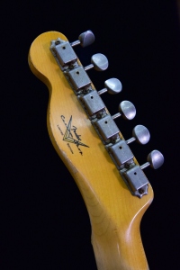 Fender Ltd Cunife Blackguard Tele Heavy Relic Mn Aged Butterscotch Blonde
