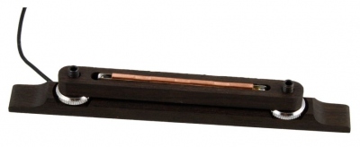 Allparts Mb 0508-Pro Piezo Mandolin Bridge Rosewood