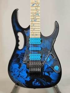 Ibanez Jem77P Steve Vai Blue Floral Pattern