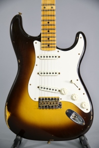 Fender Custom Shop Stratocaster Fat 50 Relic Wide Fade Chocolate 2Color Sunburst