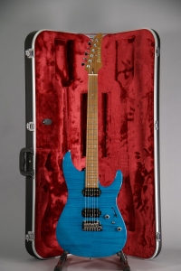 Ibanez MM1TAB Martin Miller Transparent Aqua Blue Chitarra Elettrica