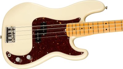 Fender American Professional II Precision Bass Maple Olympic White