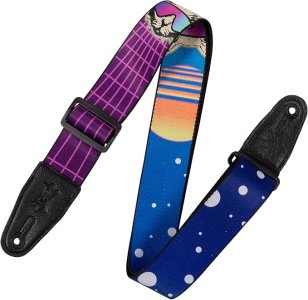 Levy's MPD2-119 Tracolla in poliestere Cyber Cats 2"