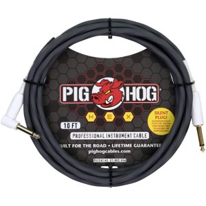Pig Hog Hex Silent Cable 10Ft 3m Grey