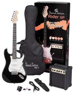Soundsation Rider Guitar Pack Black