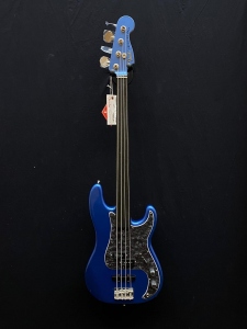 FENDER TONY FRANKLIN FRETLESS PRECISION BASS LAKE PLACID BLUE