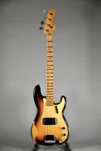 Fender Custom Shop 58 Precision Bass Heavy Relic Maple Neck 3 Tone Sunburst