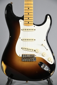 Fender Custom Shop 57 Stratocaster Relic Wide Fade 2 Color Sunburst