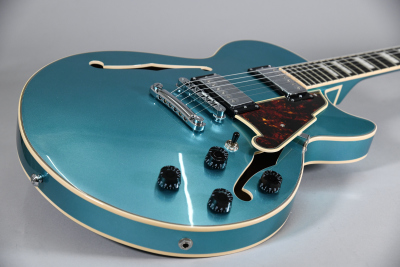 D'Angelico PREMIER SS (with stopbar tailpiece) Ocean Turquoise