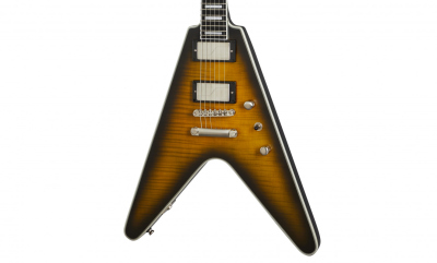 Epiphone Flying V Prophecy Yellow Tiger Aged Gloss