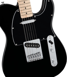 Squier Fsr Affinity Telecaster Maple Fingerboard Black