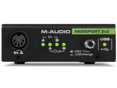 M Audio Midisport 2X2  Anniversary Usb  Interfaccia Midi Usb 2 In 2 Out