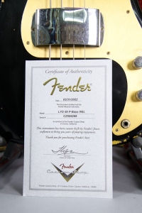 Fender Custom Shop Limited Edition 1958 Precision Bass Relic Aged Black