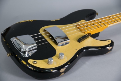 Fender Custom Shop Limited Edition 1958 Precision Bass Relic Aged Black